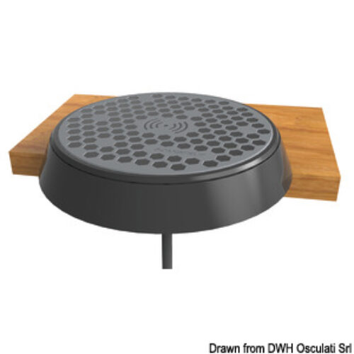 Caricabatterie wireless stagno ROKK esterno modello Bezel.