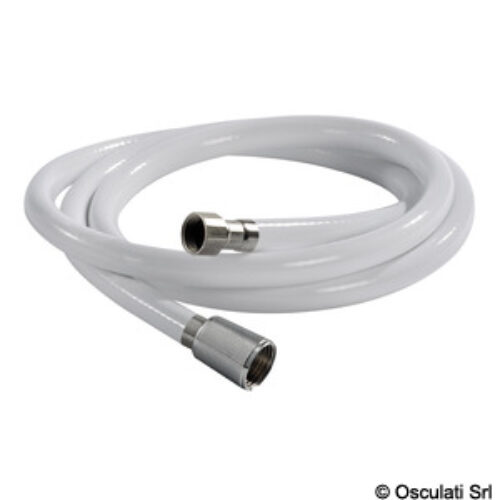 Tubo doccia PVC bianco 2,5 m