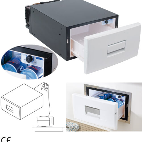 Frigorifero a Cassetto in Acciaio Inox 30L