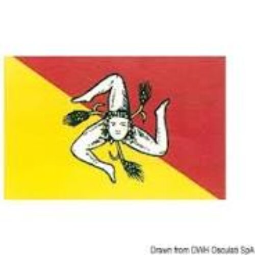 BANDIERA SICILIA cm. 20×30