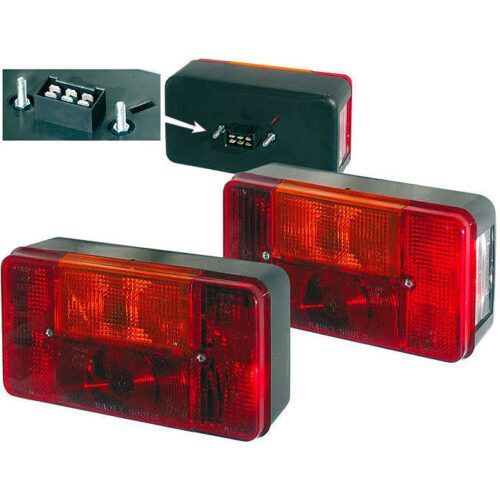 Fanale luce targa