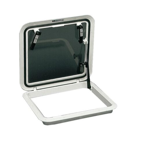 Passouomo Bomar Flushdeck bianco 570 x 570 mm