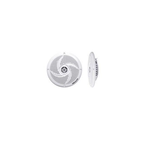 Coppia di casse stereo ultra piatte doppio cono bianche 6,5″