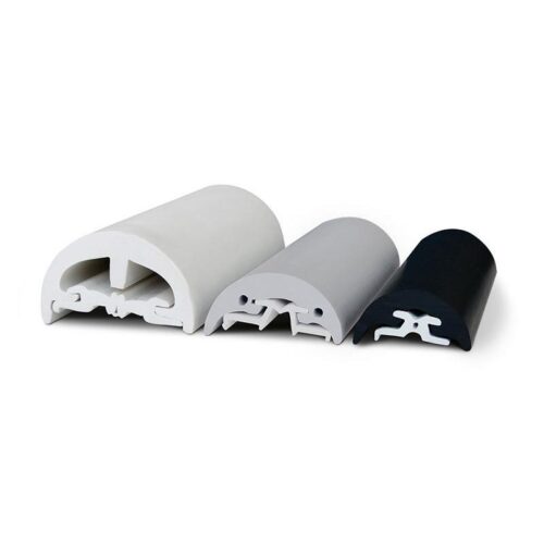 Tessilmare Profilo radial mm. 52 nero mt.12 ( senza canaline )